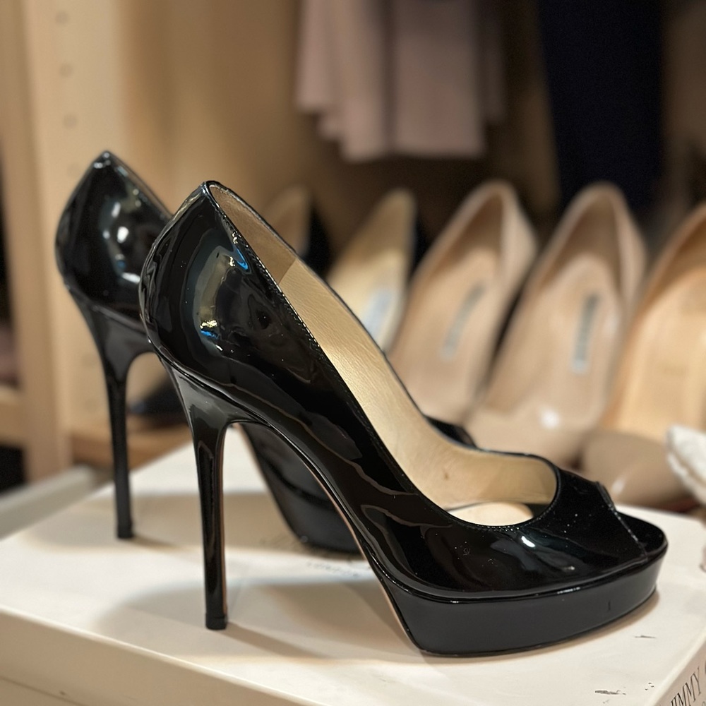 Jimmy Choo open Toe Heels